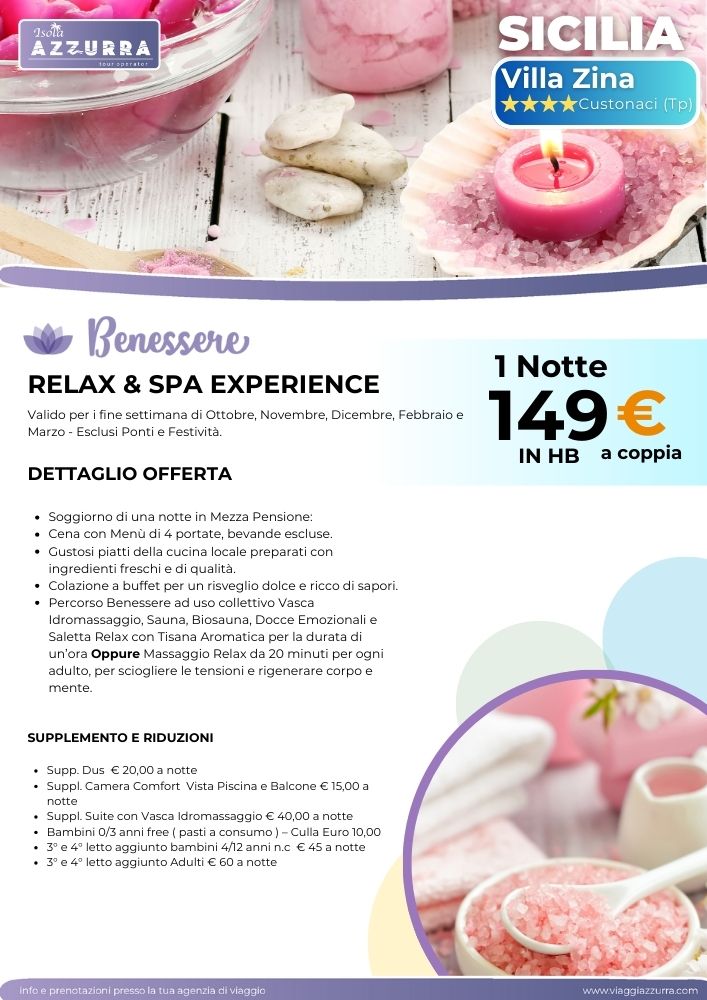 Relax & Spa experience