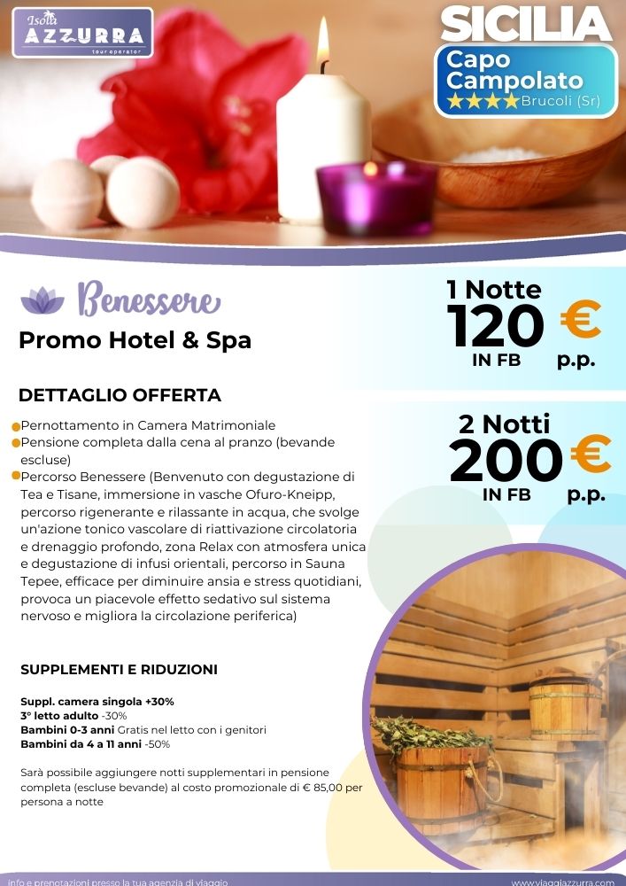 PROMO BENESSERE