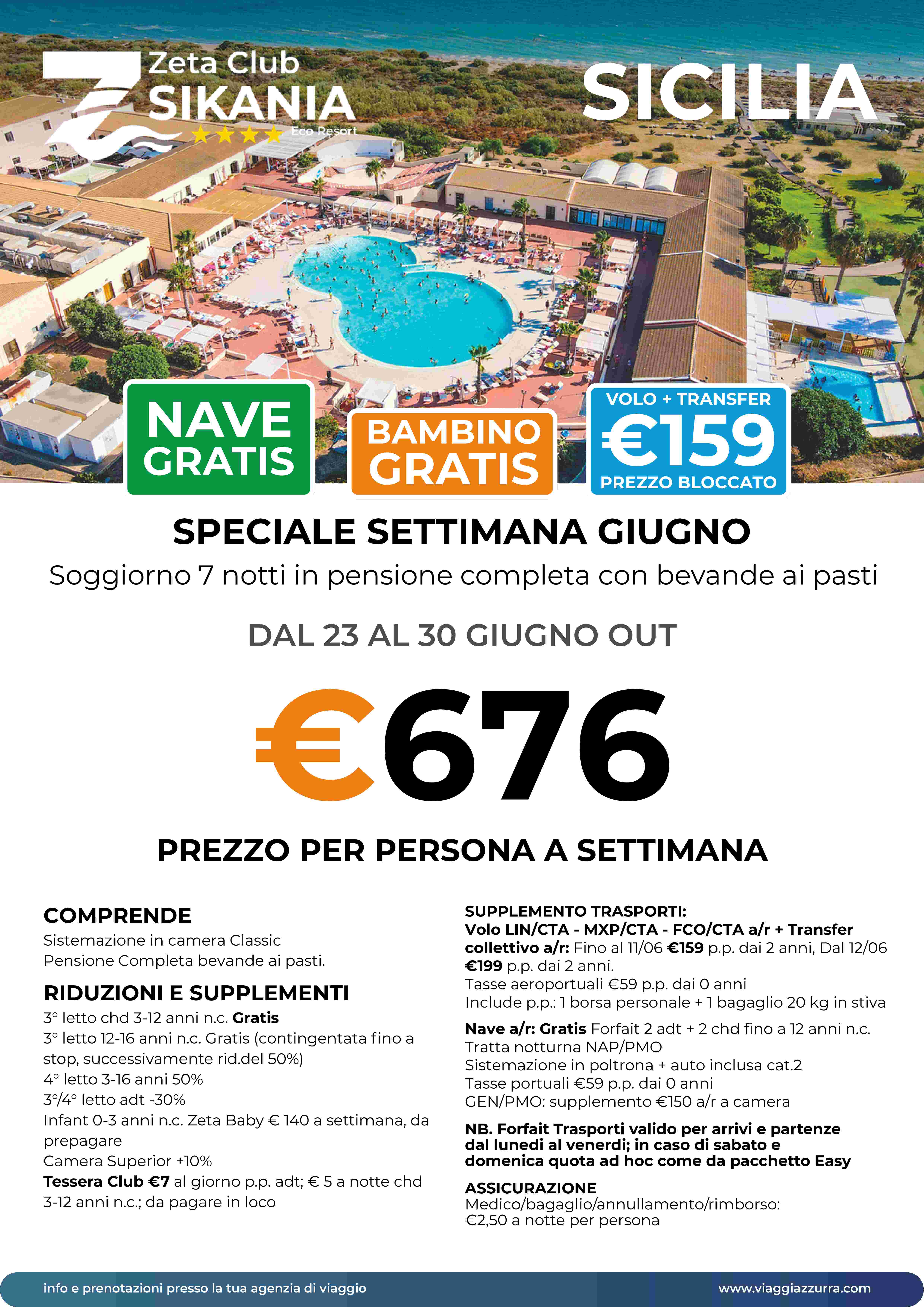 speciale settimana 23/30 giugno - sikania