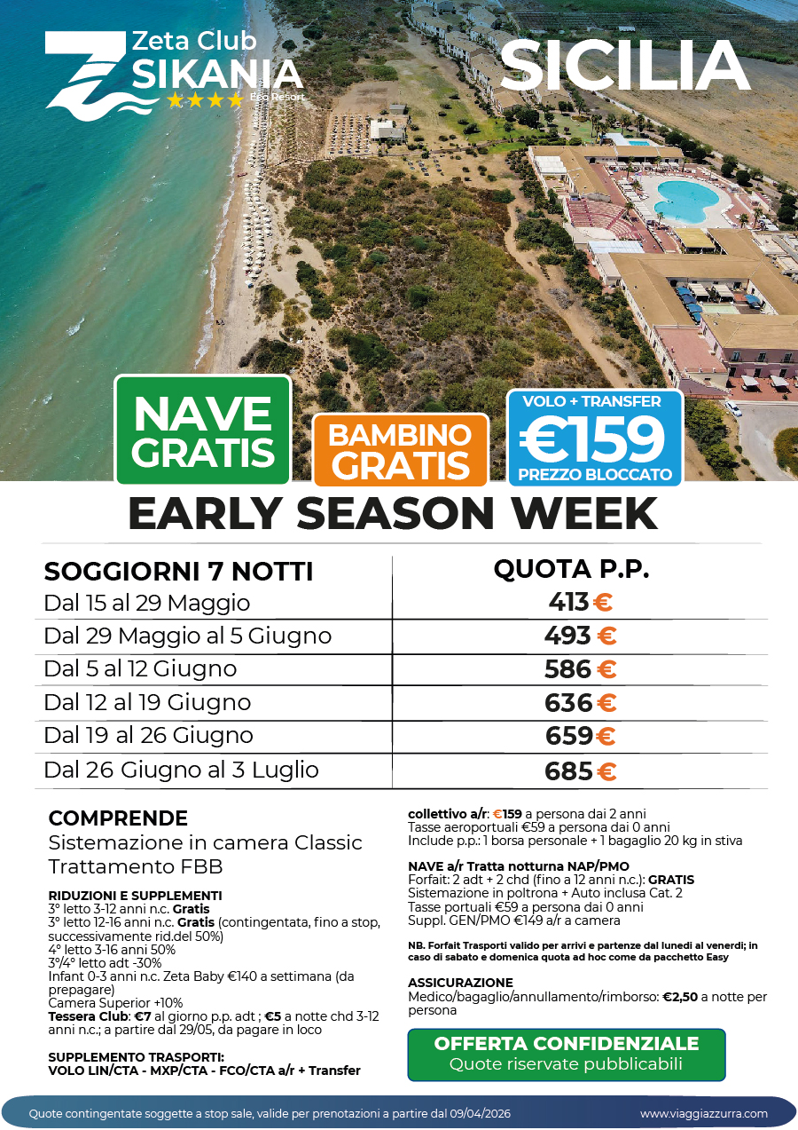 SPECIALE GIUGNO - ZETA CLUB SIKANIA 