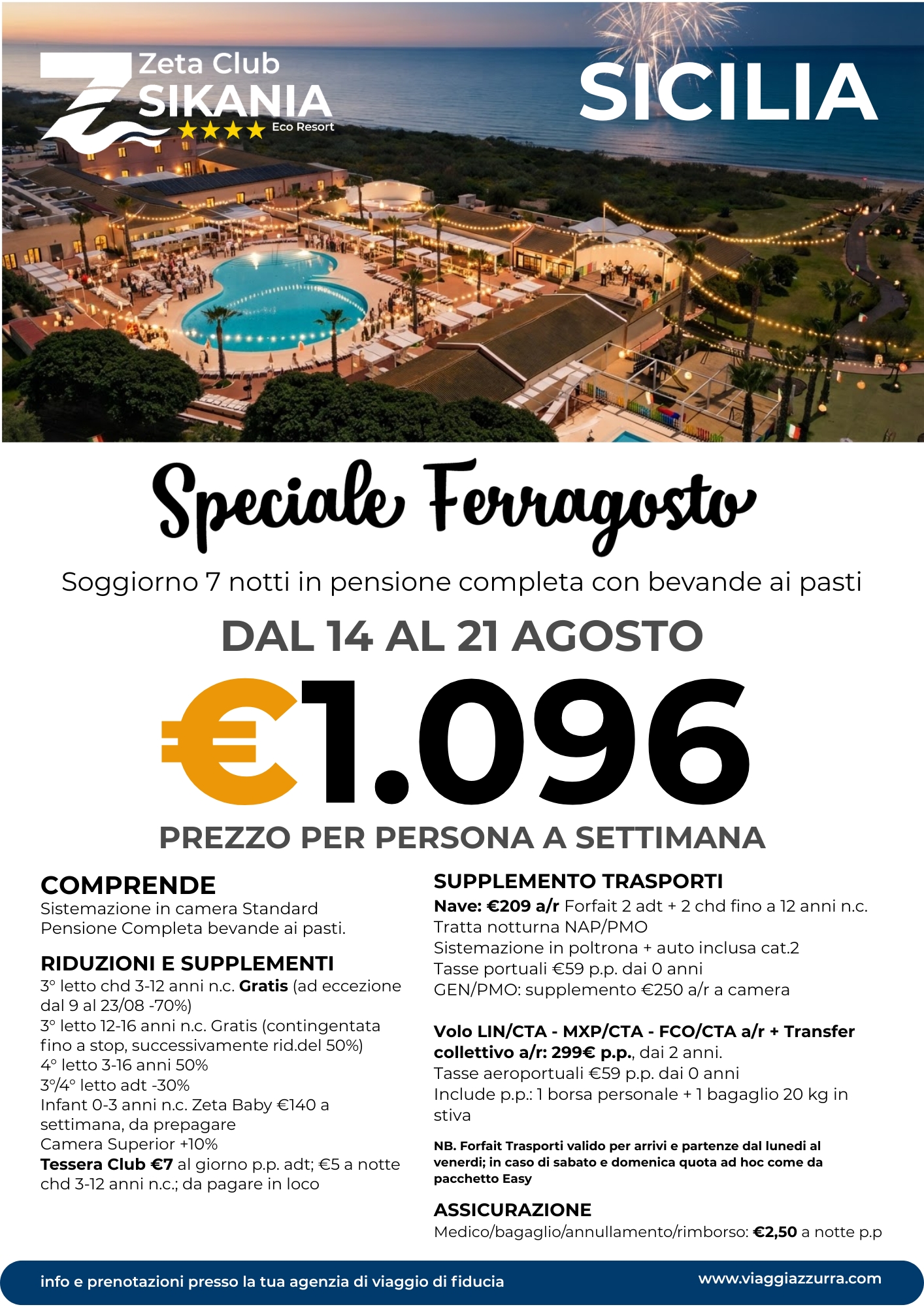 speciale ferragosto sikania