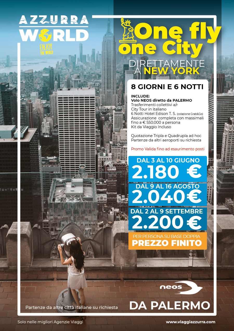 One Fly, One City, New York da Palermo