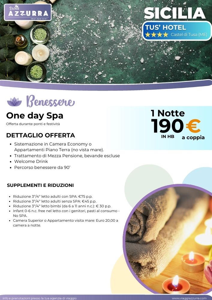 ONE DAY SPA