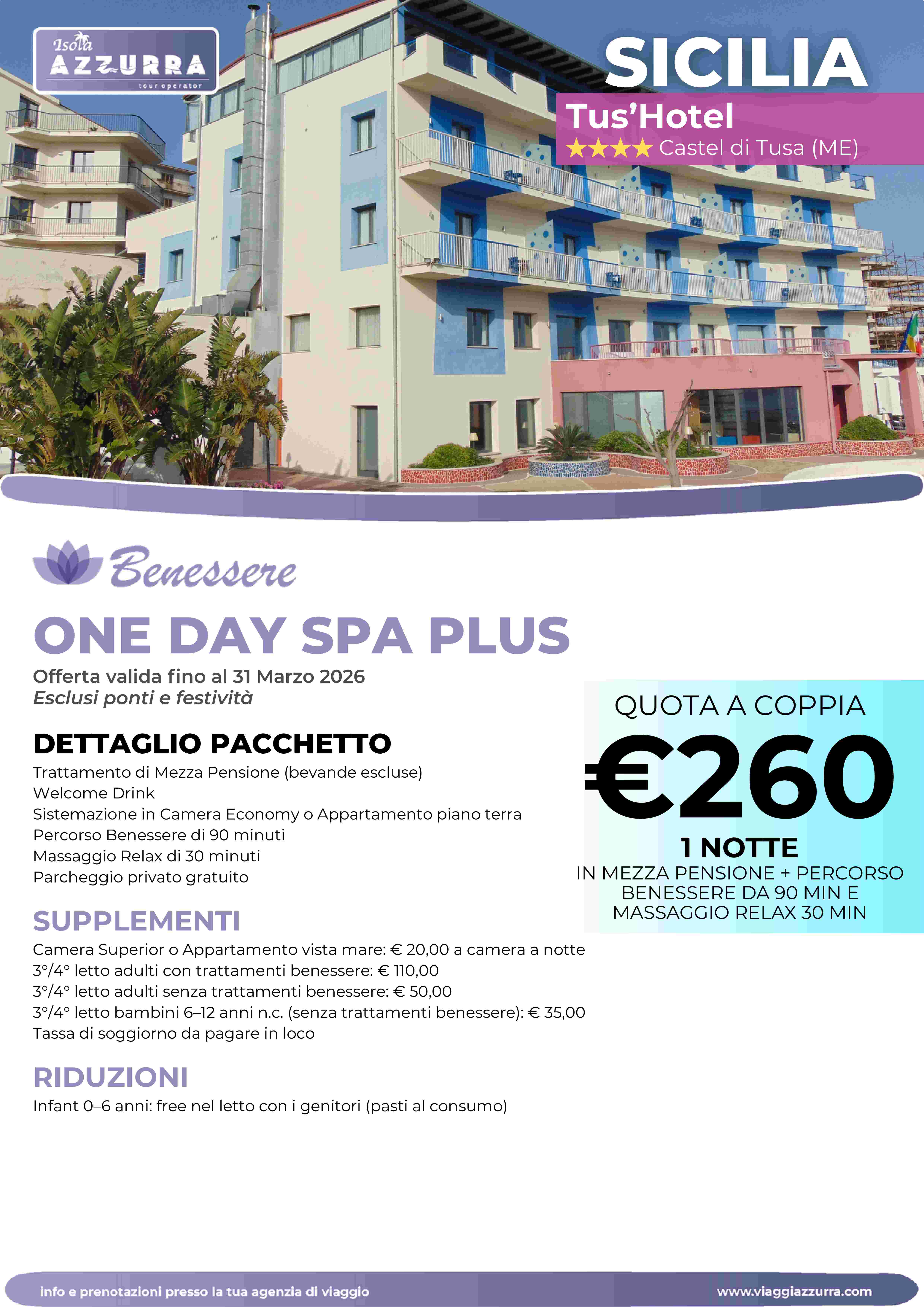 one day spa plus - tus\'hotel