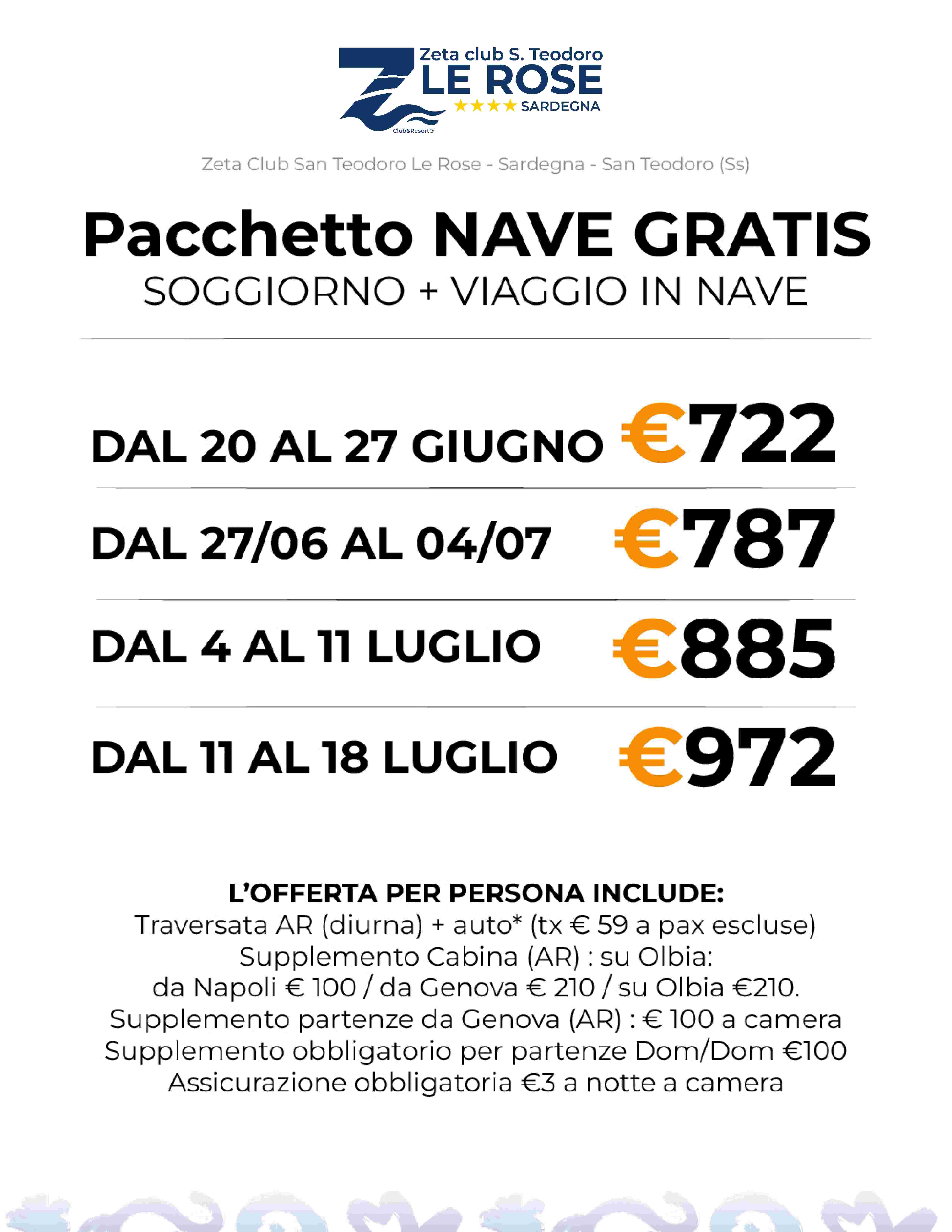 Promo shock con nave - Zeta club san teodoro le rose