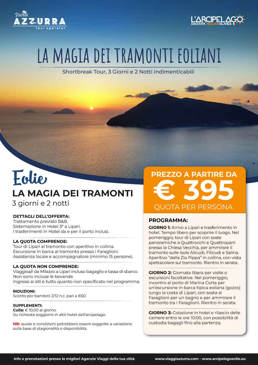 La Magia dei Tramonti Eoliani 