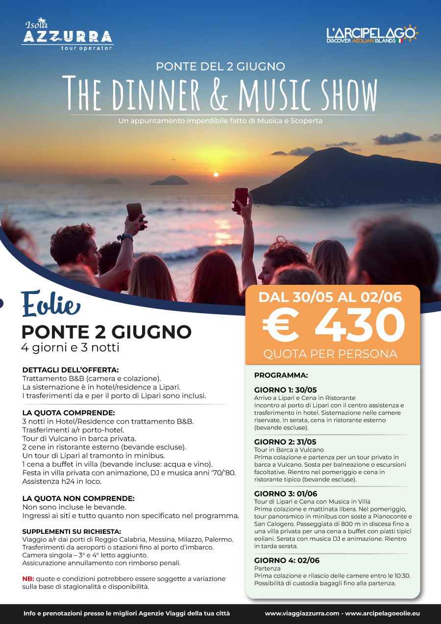 2 Giugno alle Eolie