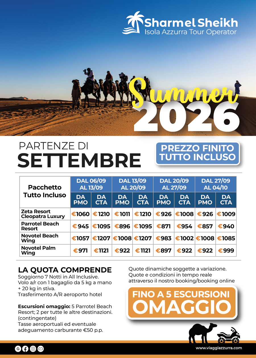 Sharm El Sheikh Settembre