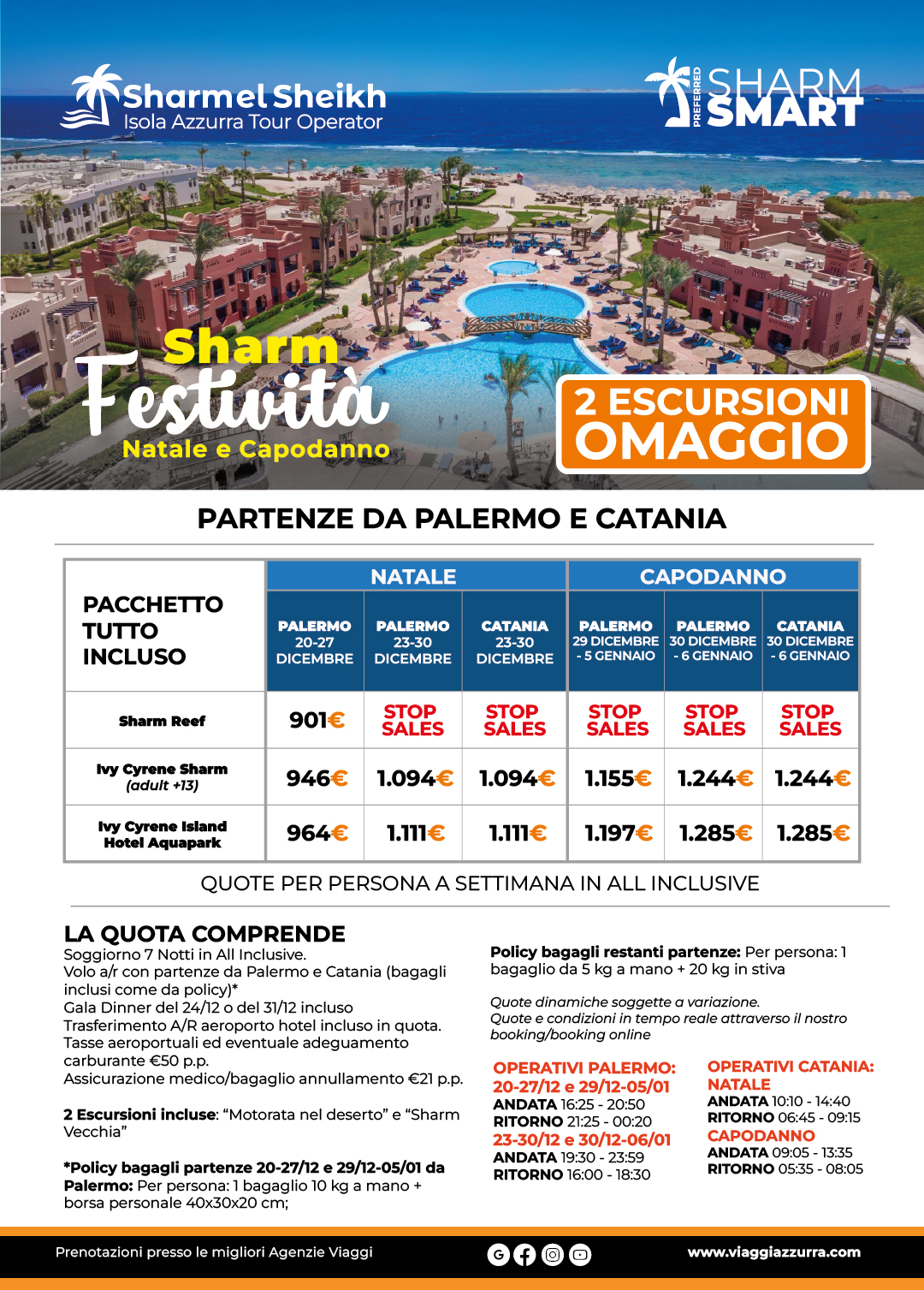 SHARM FESTIVITA | NATALE E CAPODANNO - Sharm Smart