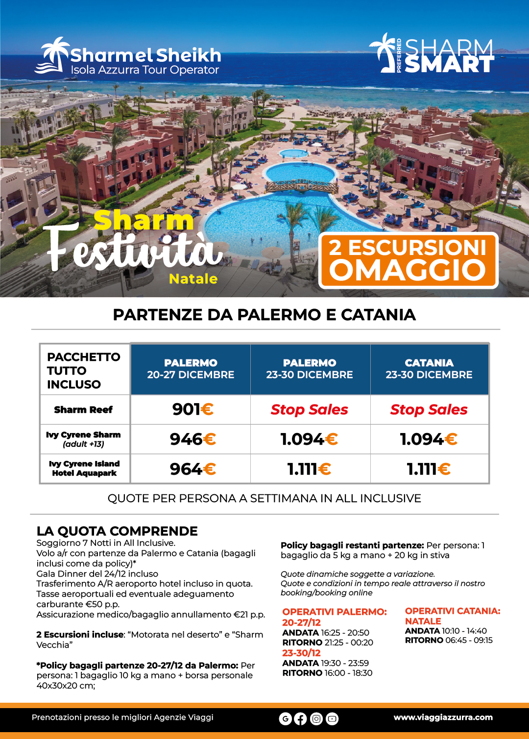 SHARM FESTIVITA | NATALE E CAPODANNO - Sharm Smart
