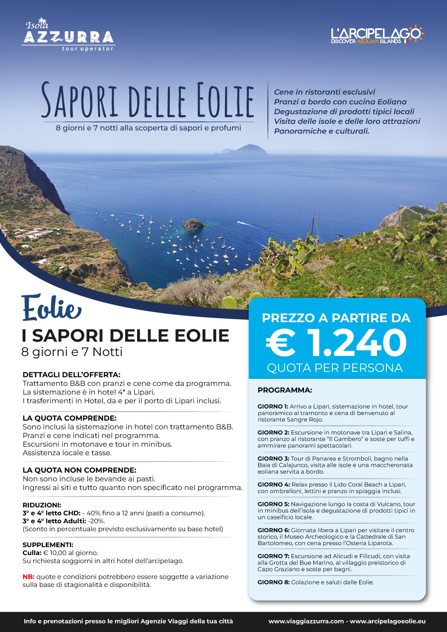 Sapori delle Isole Eolie