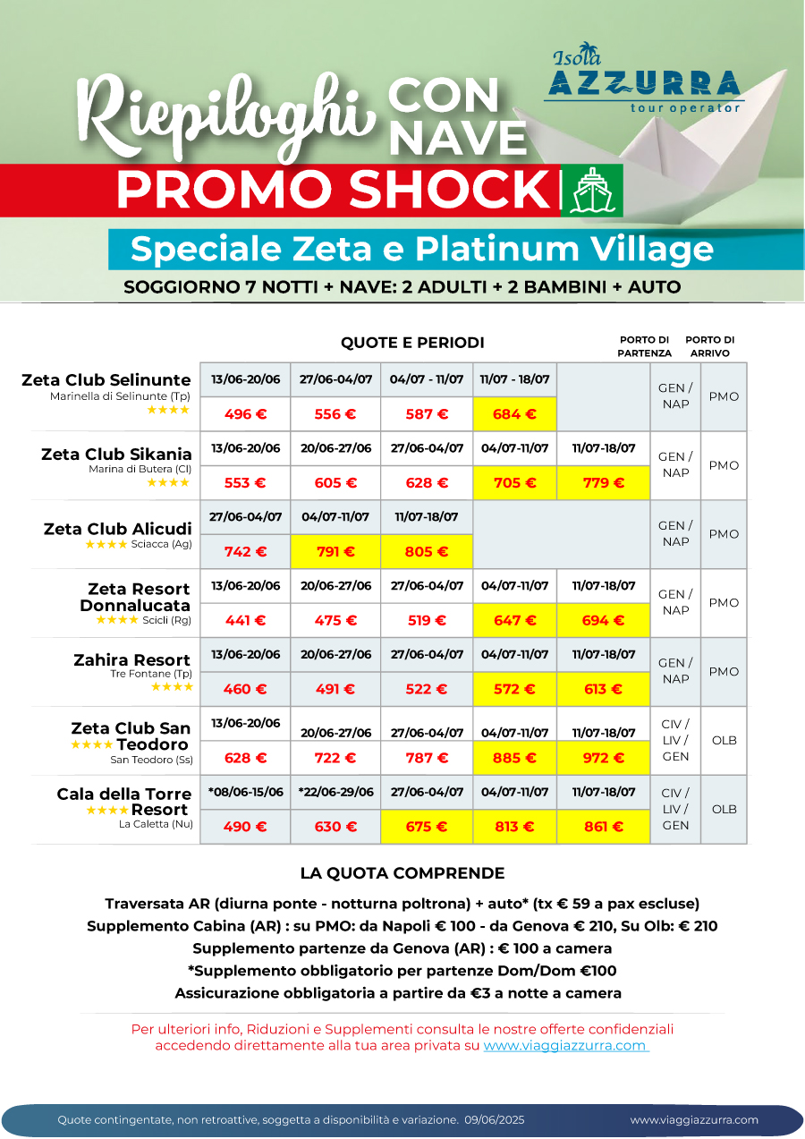 PROMO SHOCK CON NAVE
