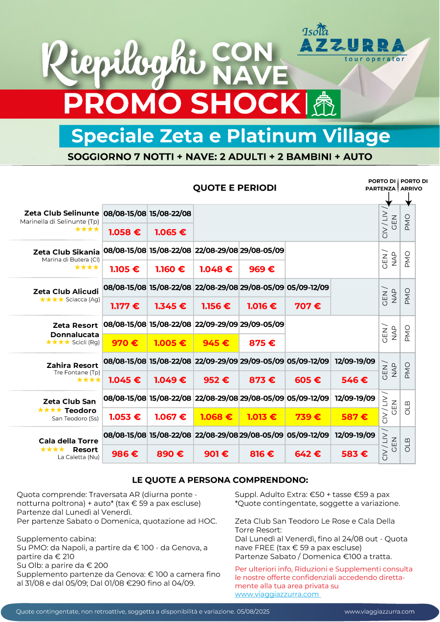 PROMO SHOCK CON NAVE