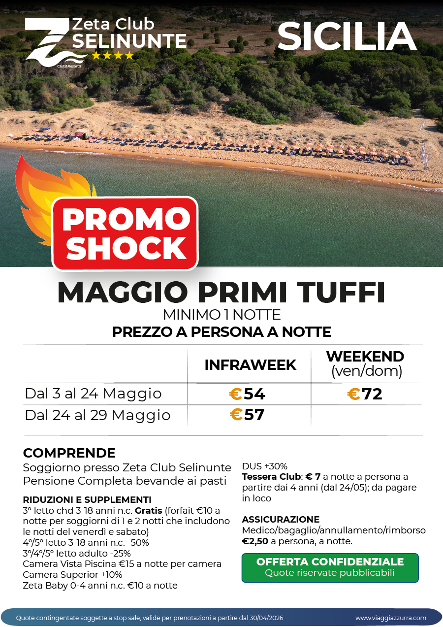 MAGGIO PRIMI TUFFI - Zeta Club Selinunte