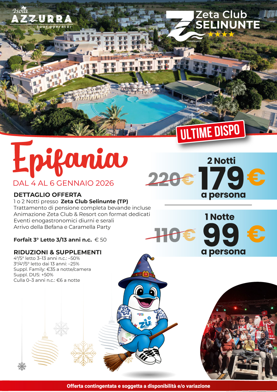 Epifania allo Zeta Club Selinunte