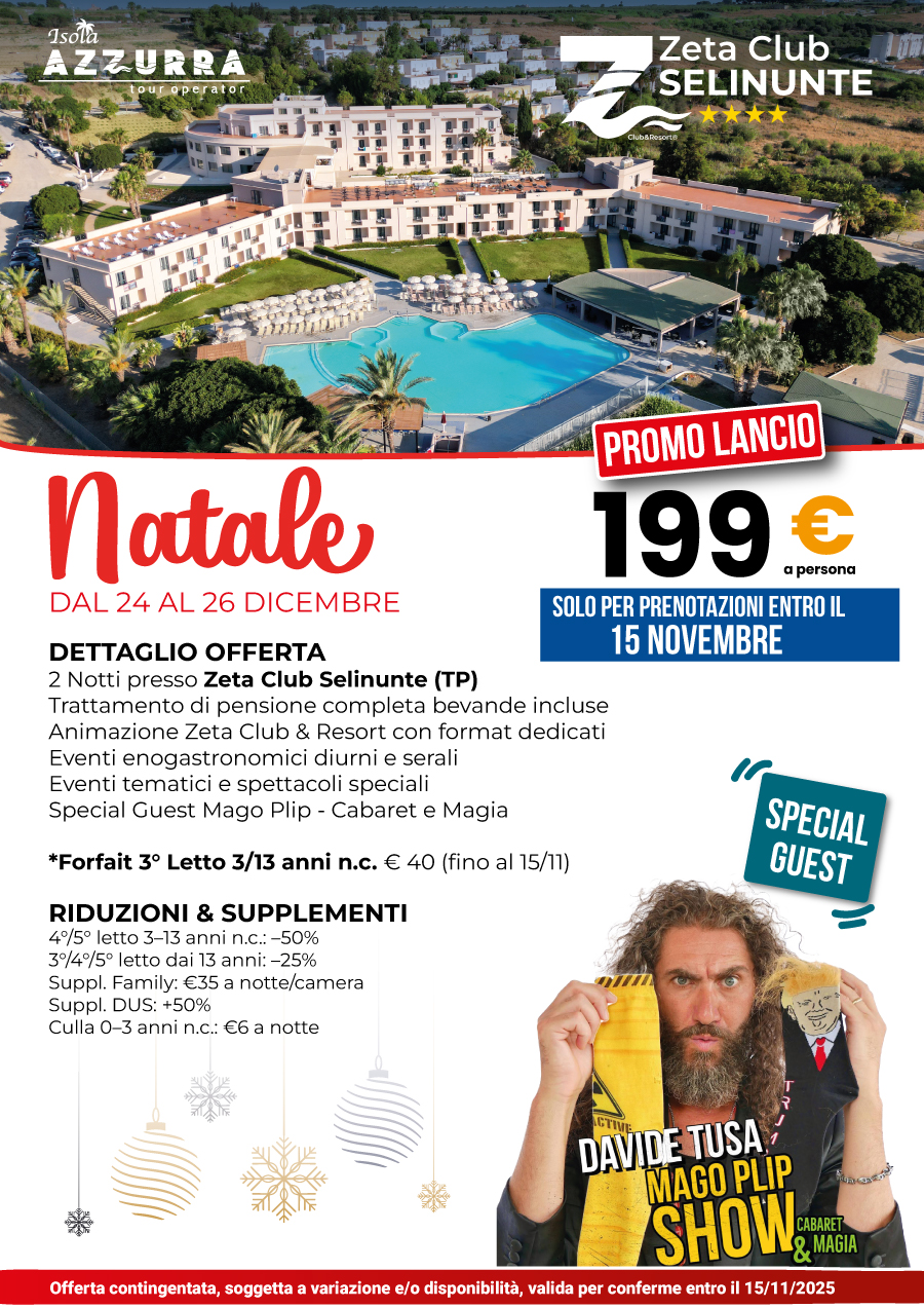 Natale allo Zeta Club Selinunte