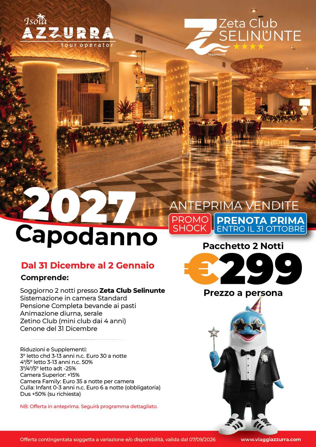 CAPODANNO 2027 - Zeta Club Selinunte