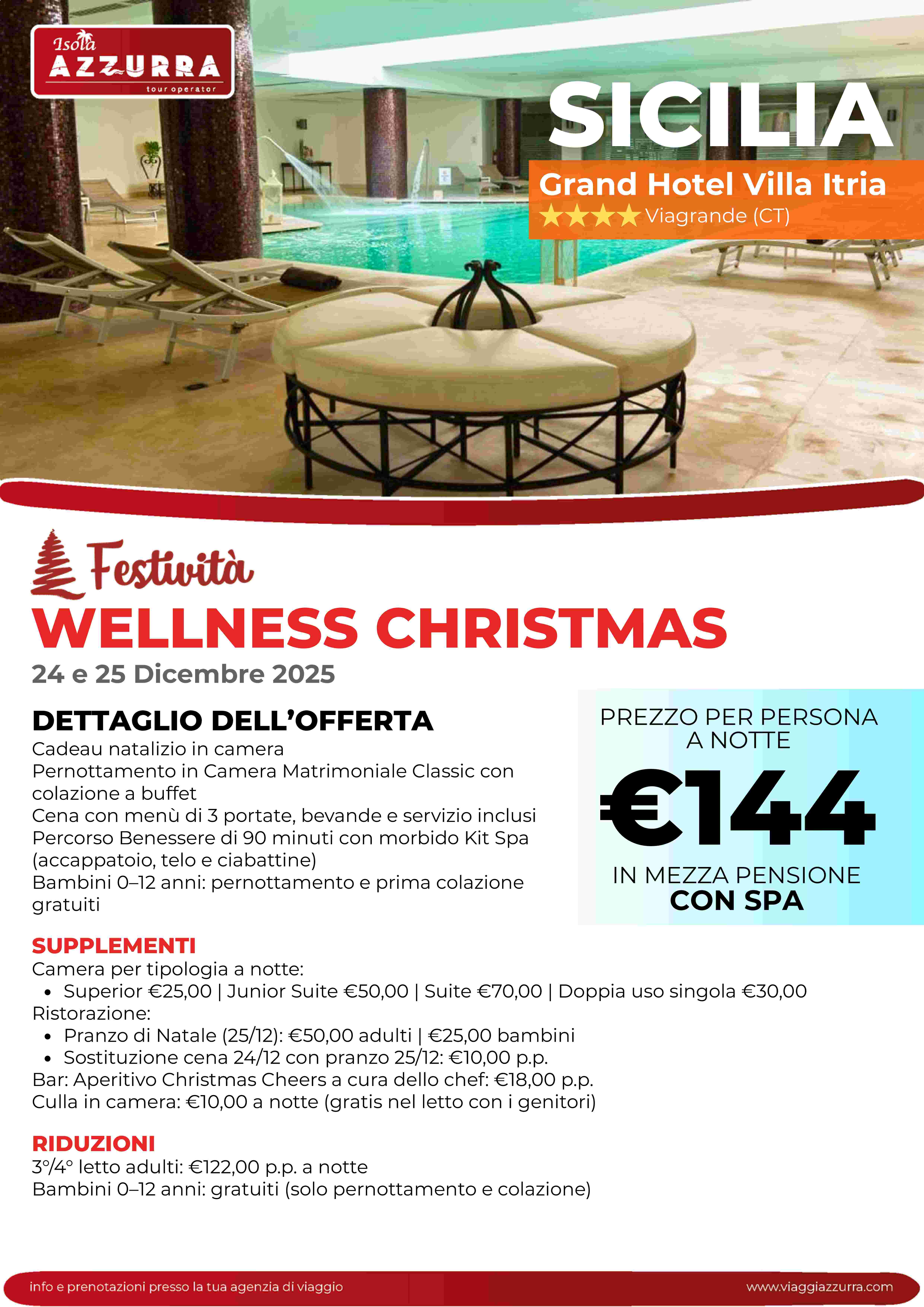 grand hotel villa itria - wellness christmas