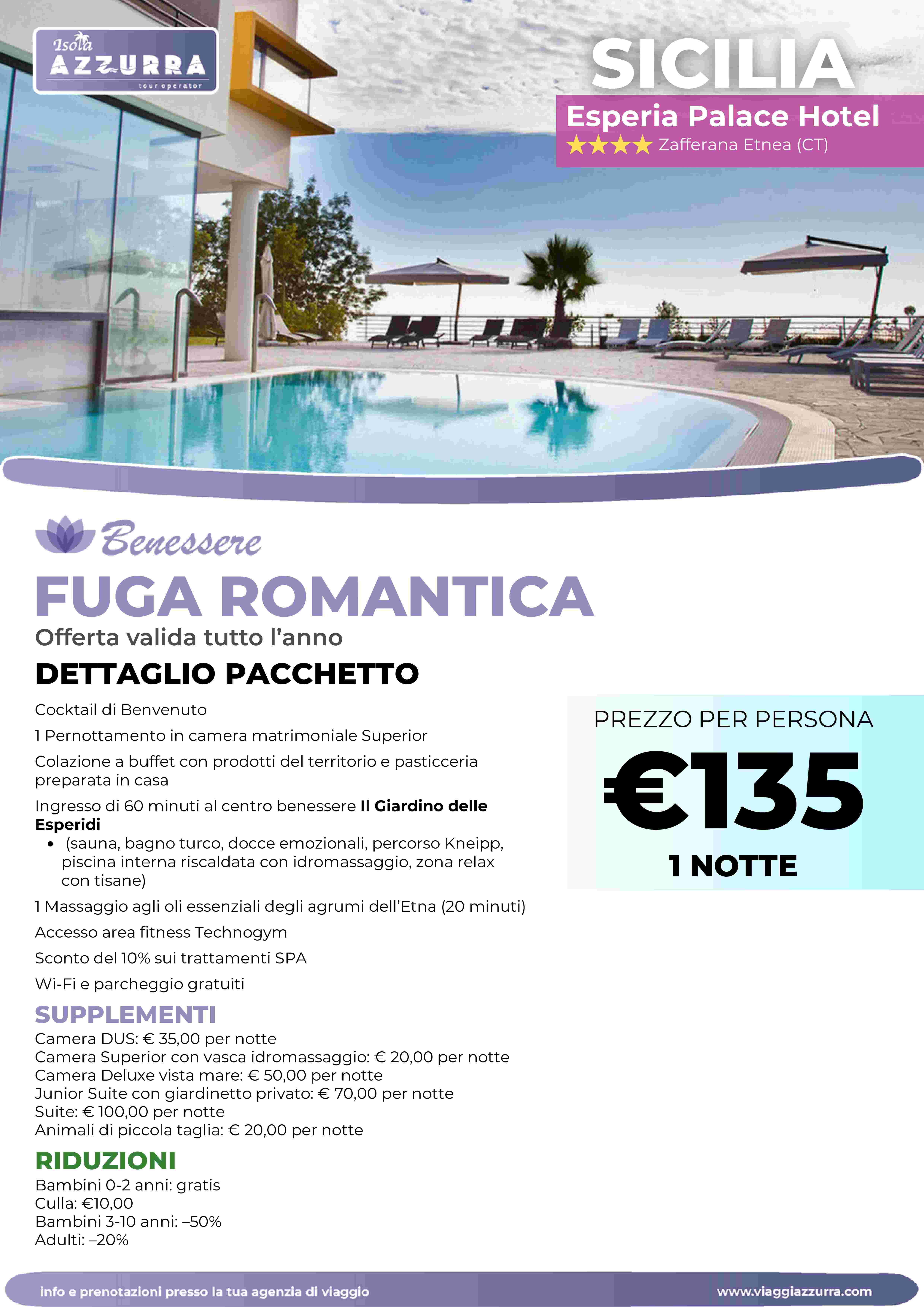 fuga romantica - esperia palace hotel 