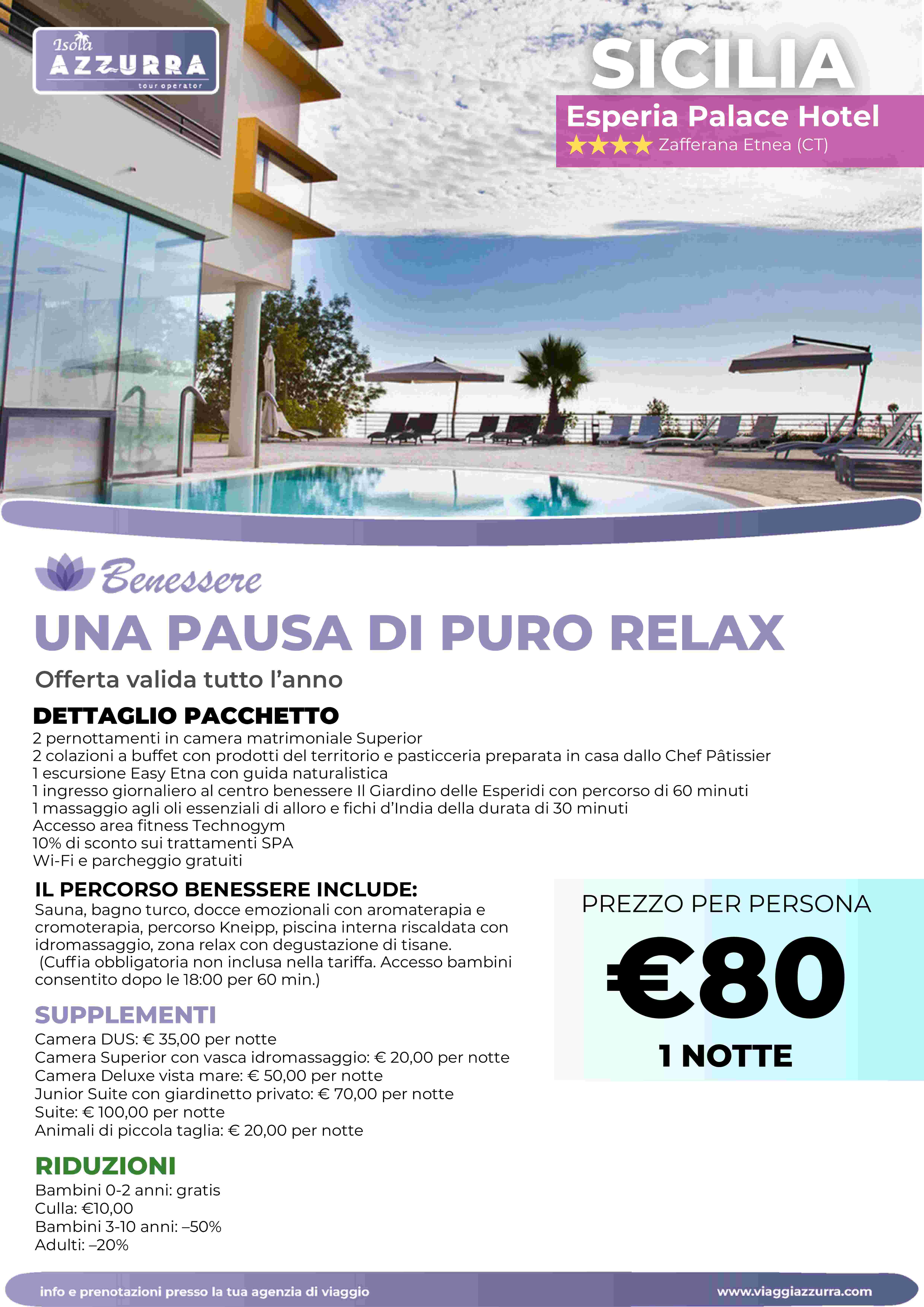 una pausa di puro relax - esperia palace hotel
