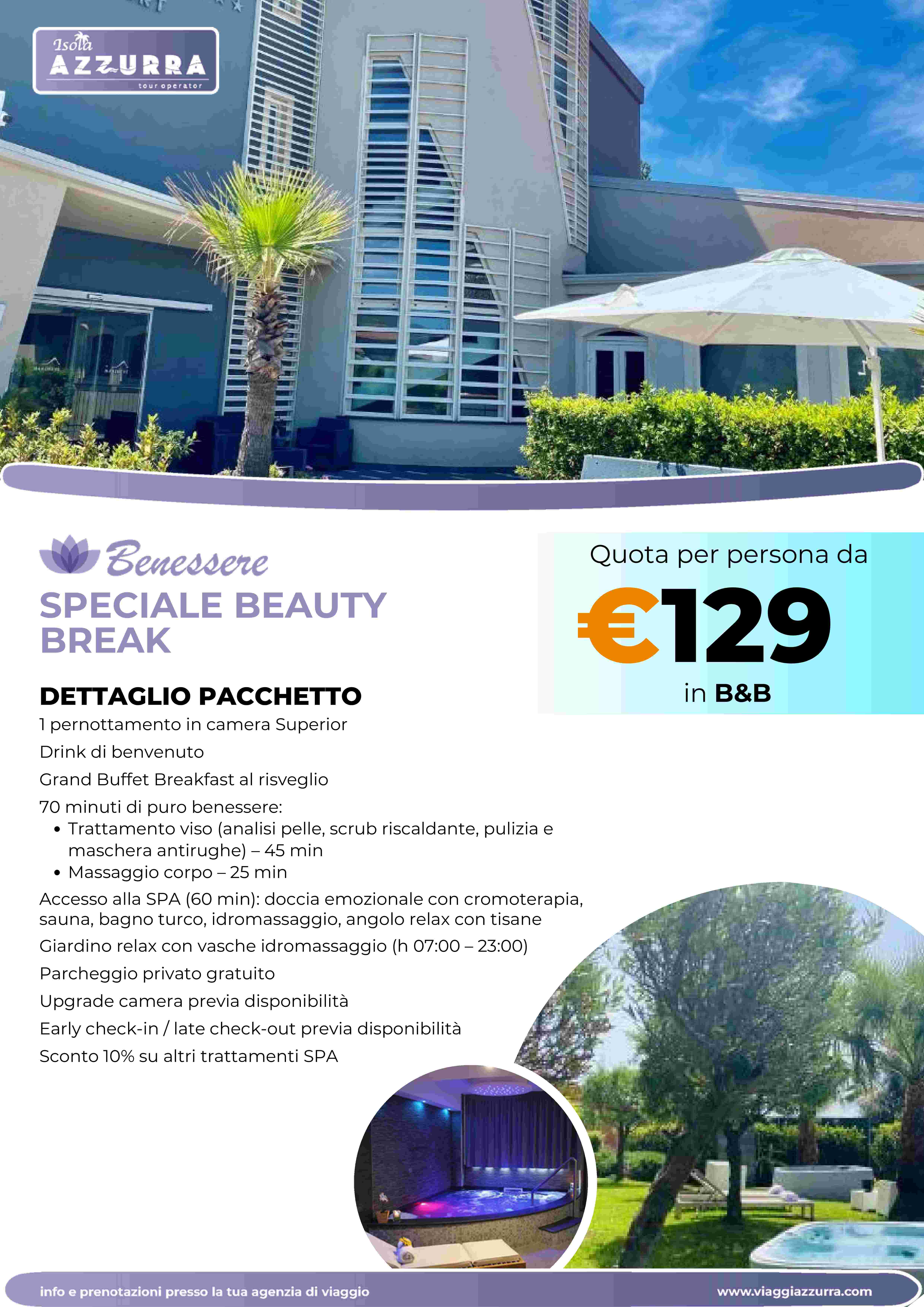 special beauty break - mareneve resort