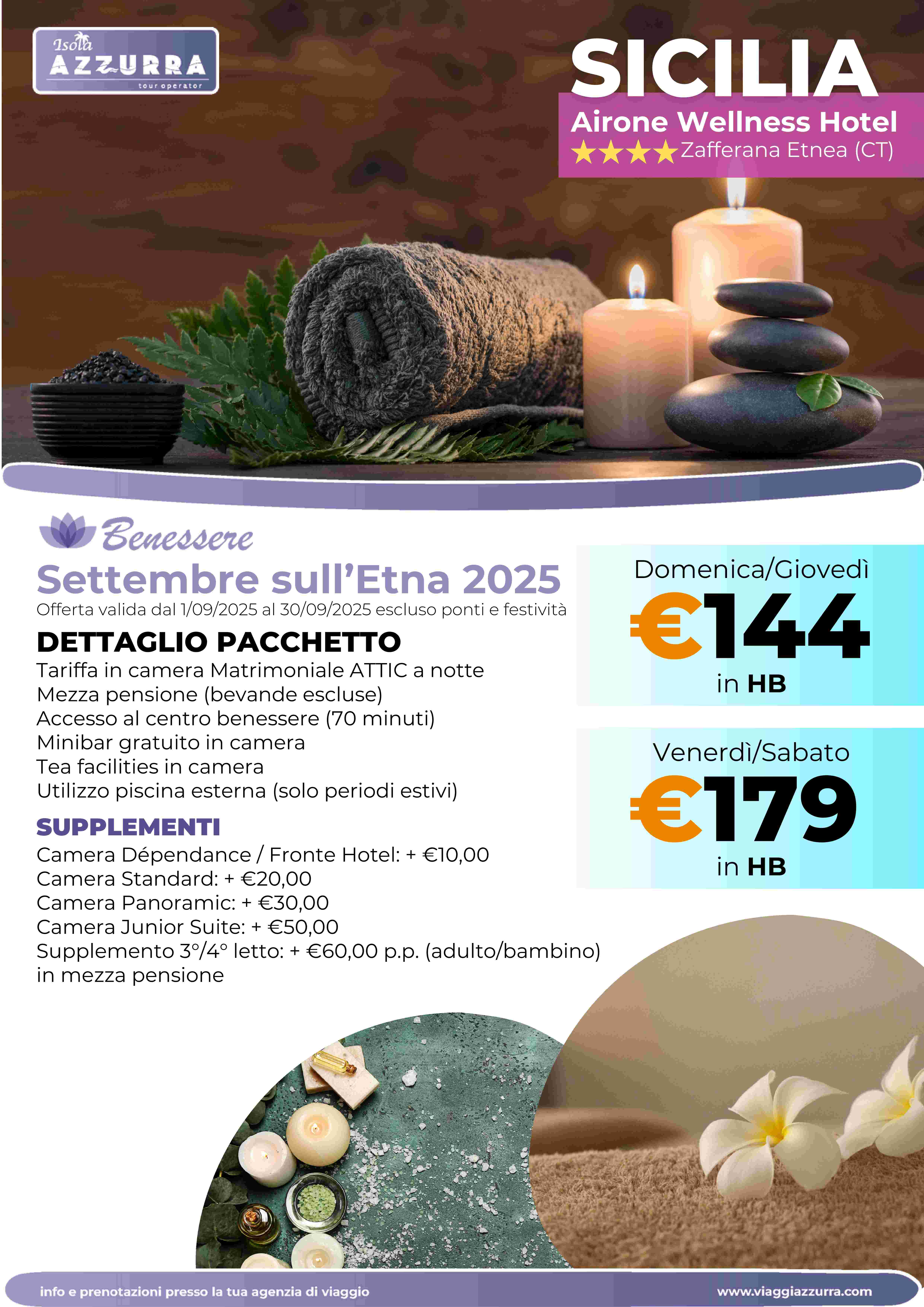 Airone Wellness Hotel - Settembre sull\'etna