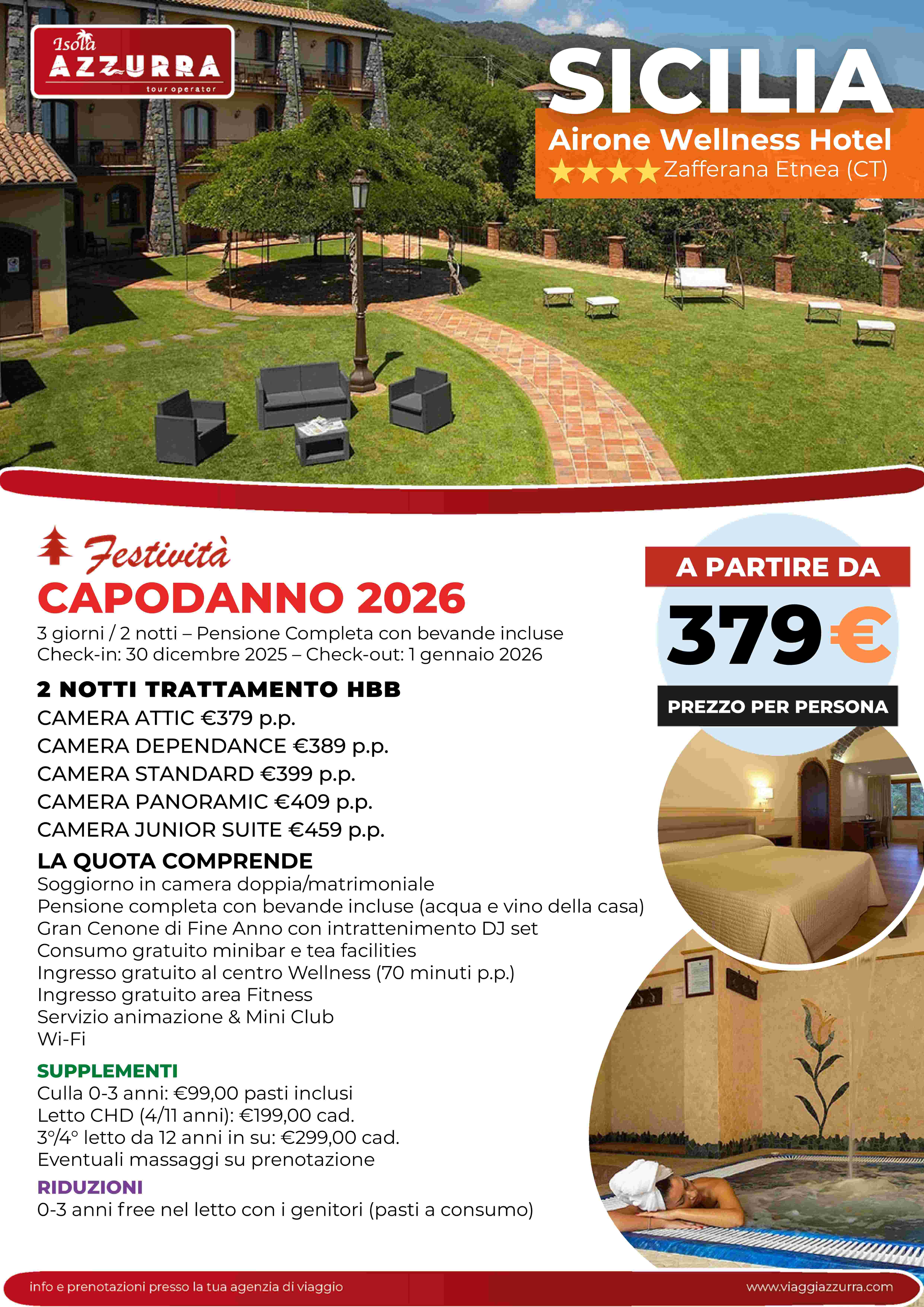 Airone Wellness Hotel - Capodanno 2026